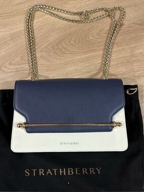 Strathberry East West Mini Tricolor Bag👍
